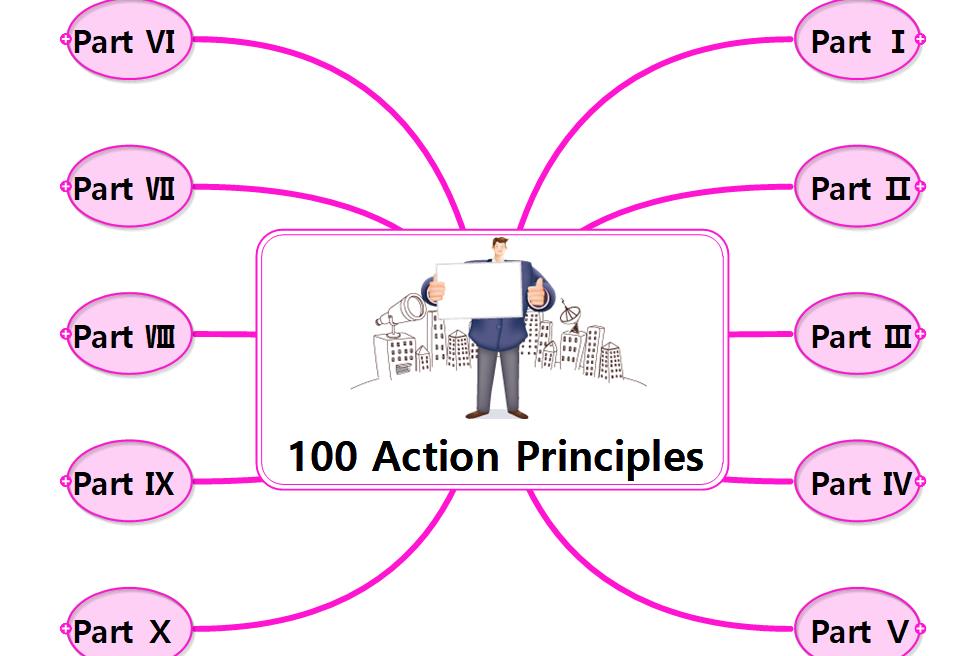 100 Action principles 이미지
